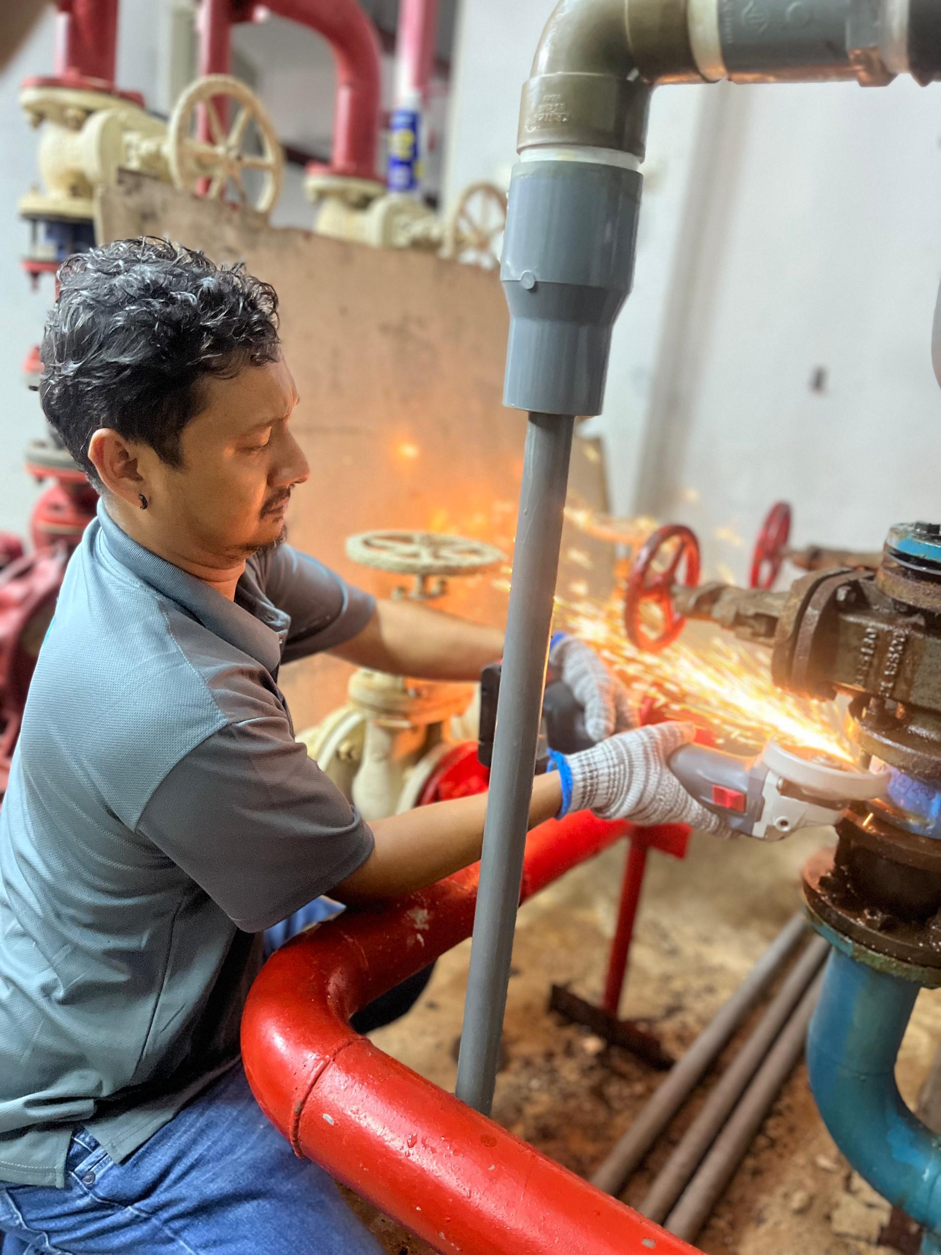 Electrical engineering work